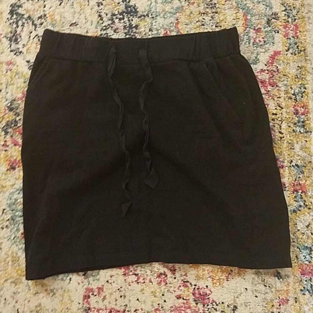 NWOT Loft cotton skirt with drawstring